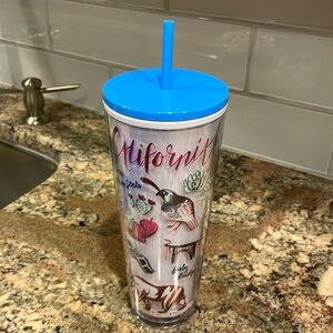 Starbucks Venti Sized Reusable Cup with Straw